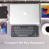 Keychron k2 white backlight red switch keyboard