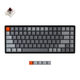 Keychron K2 Wireless Bluetooth USB Mechanical Keyboard Aluminum Frame, Compact 84 Keys RGB Backlight